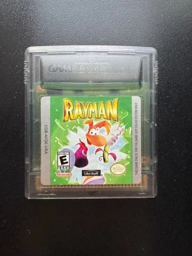 Rayman Nintendo GameBoy Color - Cart Only - Tested - Authentic