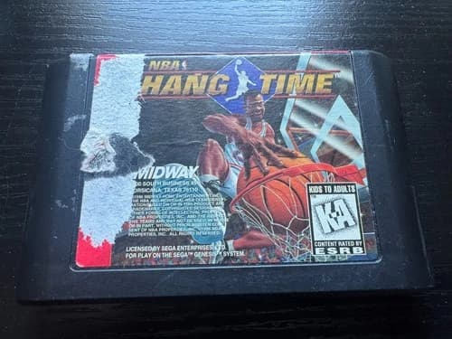 NBA HangTime - Sega Genesis - Cartridge Only, Tested