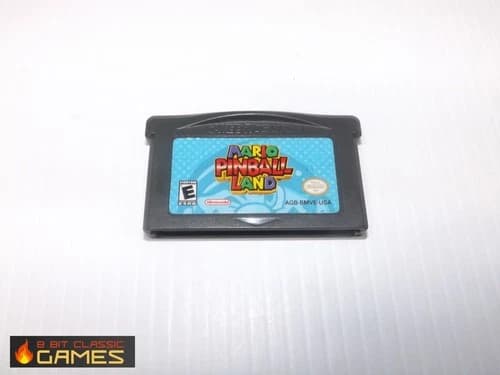 Mario Pinball Land - GAME ONLY - NINTENDO Gameboy Advance - 314a