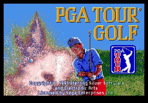 Pga Tour Golf - Sega Genesis Game