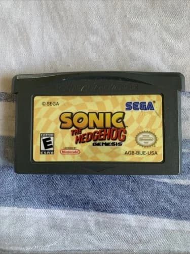 Sonic The Hedgehog Genesis (Nintendo Gameboy Advance GBA) Cartridge Only