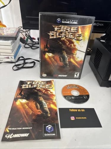 Fire Blade Nintendo GameCube CIB Tested Working