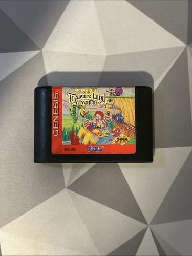 McDonald's Treasure Land Adventure (Sega Genesis, 1993) CART ONLY TESTED