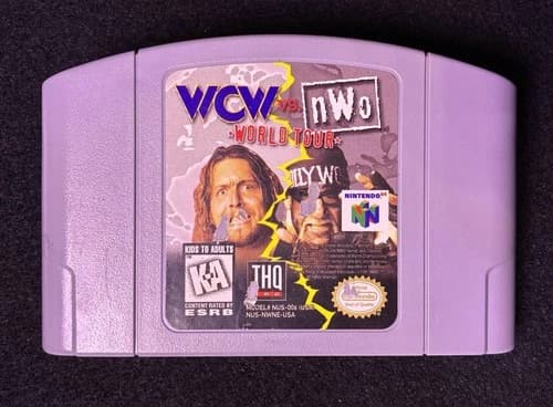 1996 WCW vs NWO World Tour Nintendo 64 Cartridge Only N64