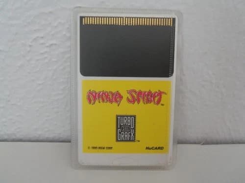 TurboGrafx 16 NINJA SPIRIT HuCARD Only 1990 Very Good Condition