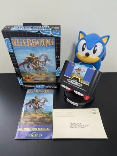 Sega Genesis Warsong Retrogame CIB