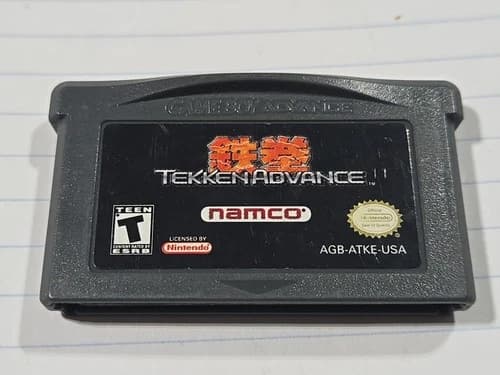 Tekken Advance Nintendo Game Boy Advance GBA 2002 Authentic.