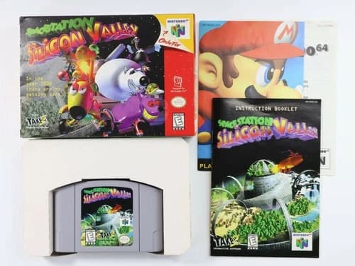 Space Station Silicon Valley N64 CIB Complete w/Manual +Inserts Tested Authentic