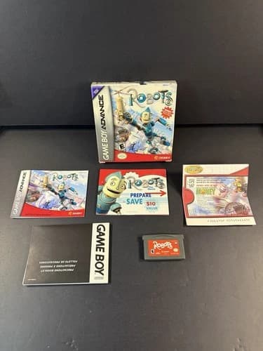 GBA - Robots Nintendo Gameboy Advance Complete W/ Box Manual
