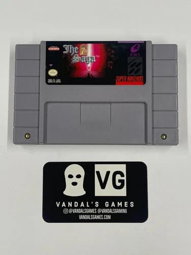 SNES - The 7th Saga Super Nintendo Cart Only #2937