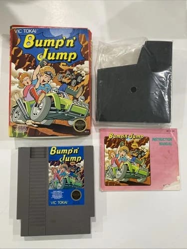 Nintendo NES Bump n Jump Complete CIB