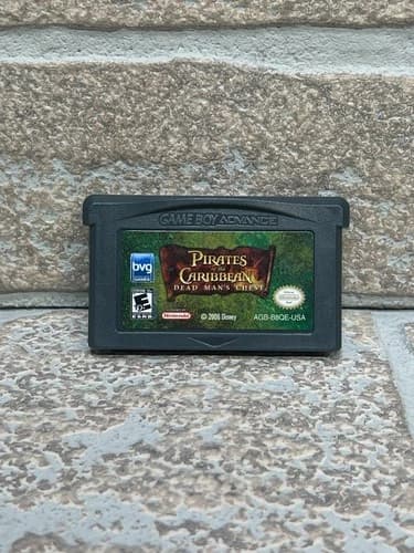 Pirates of the Caribbean Dead Man's Chest (Game Boy Advance GBA) Original Game