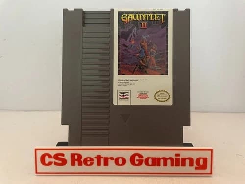 Gauntlet II (Nintendo NES) Authentic Cleaned Tested Work