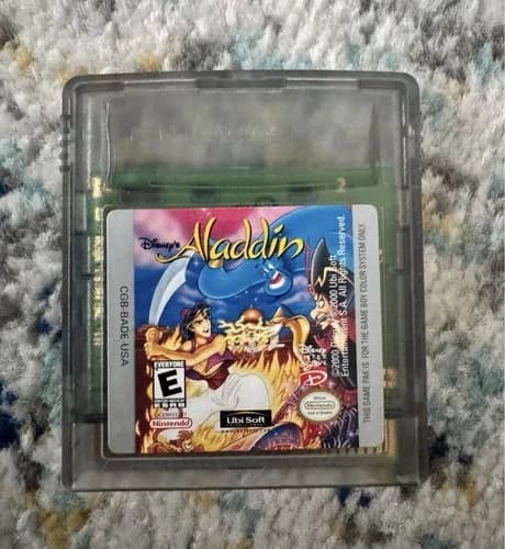 Aladdin (Nintendo Game Boy Color) Cartridge Only Authentic