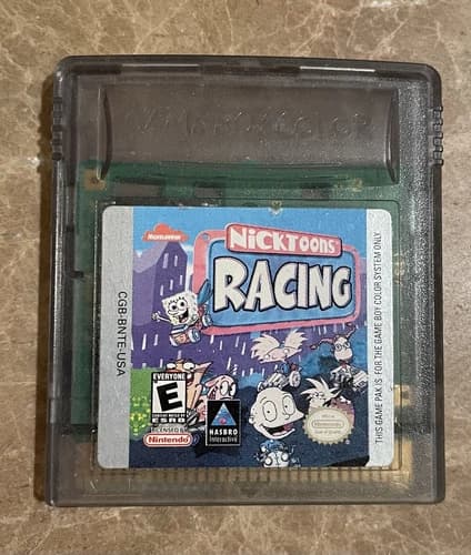 Nicktoons Racing (Nintendo Game Boy Color, 2000) Cartridge only