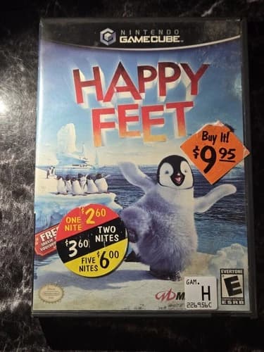 Happy Feet Nintendo GameCube Complete CIB Tested