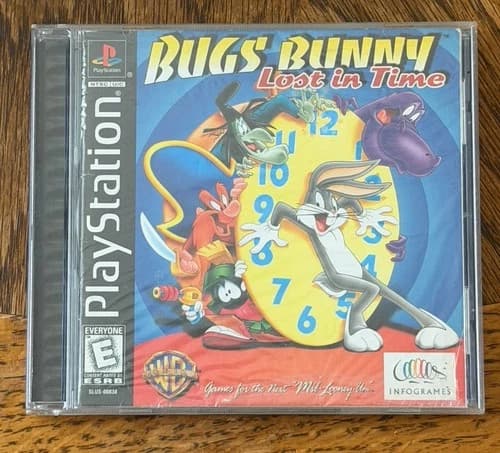 Bugs Bunny Lost in Time CIB W REG (PlayStation, PS1) TESTED Works