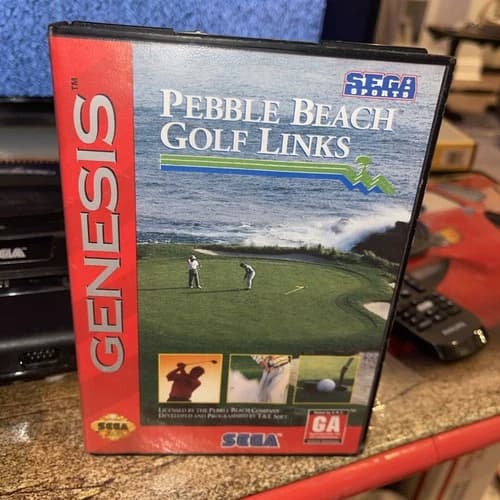 Pebble Beach Golf Links (Sega Genesis, 1994) CIB Tested Free Shipping