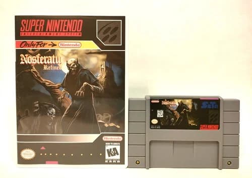 Nosferatu Refinded for Super Nintendo SNES