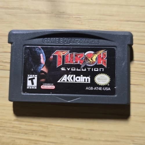 Turok: Evolution Game Boy Advance GBA Cartridge Only Authentic Tested Working