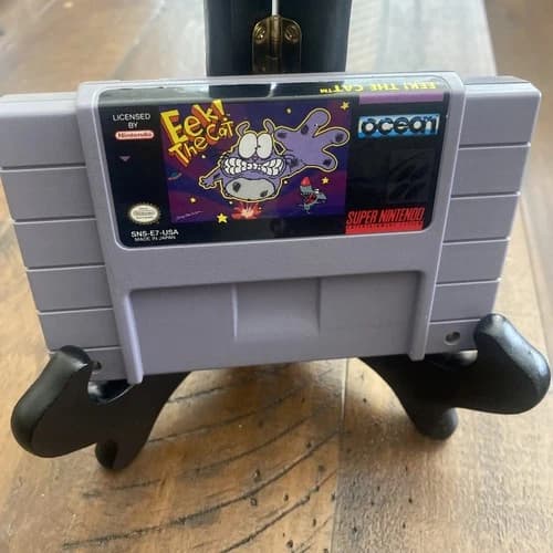 Eek! The Cat (Super Nintendo SNES, 1991) Authentic Tested