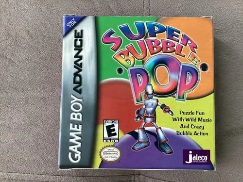 Super Bubble Pop for Nintendo Game Boy Advance (PREOWNED)