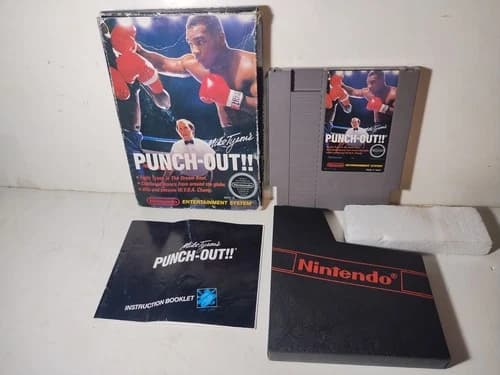 Mike Tysons Punch Out Nintendo NES Game Complete