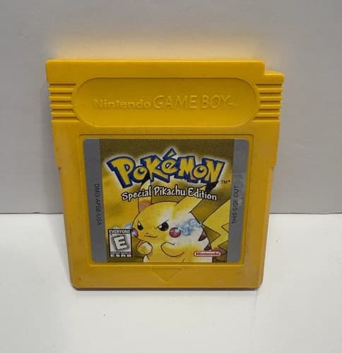 Pokémon Yellow Version (Nintendo Game Boy) Authentic Cartridge Only