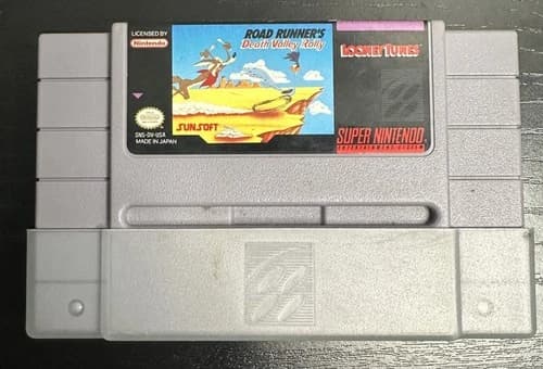 road runner's death valley rally snes