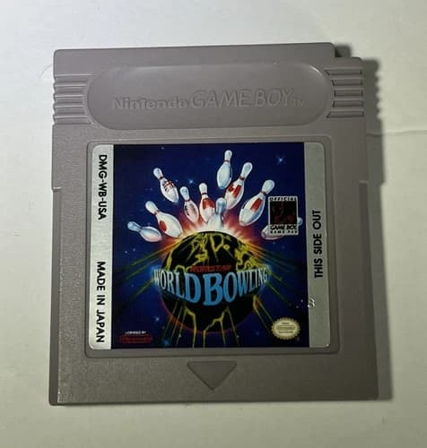 World Bowling Nintendo GameBoy Game Boy Great Shape vintage TESTED