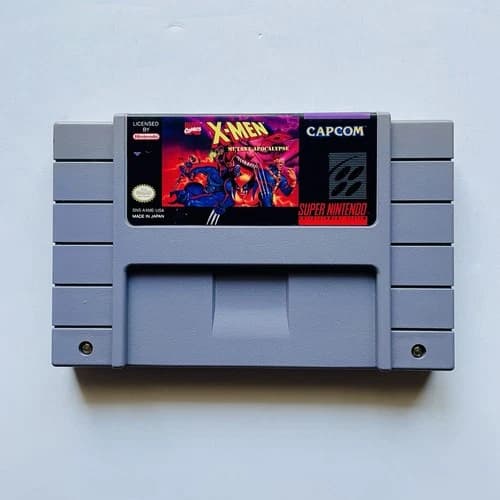X-Men Mutant Apocalypse (1994) Nintendo SNES Cleaned & Tested