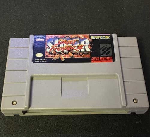 Capcom Super Street Fighter II (Super Nintendo SNES) NTSC-U/C Multiplayer