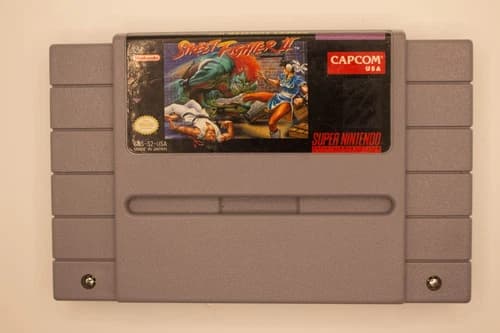 Street Fighter II (SNES, Super Nintendo Entertainment System, Cartridge Only)