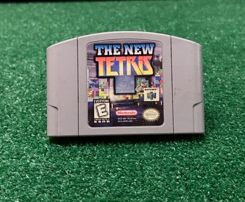The New Tetris Game (Nintendo 64, 1999) N64 Authentic Tested