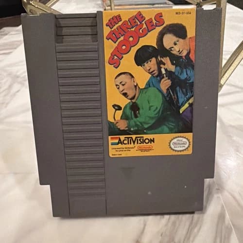 The Three Stooges Nintendo NES: Authentic Tested