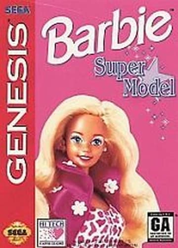 Barbie Super Model NEW Shrinkwrapped for Sega Genesis system