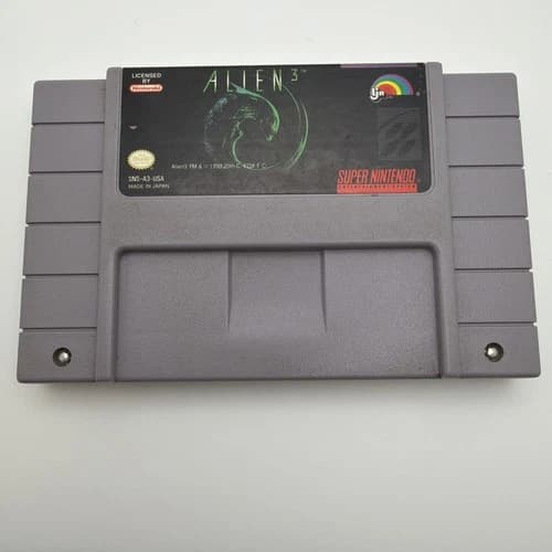 Alien 3 SNES Super Nintendo Cartridge