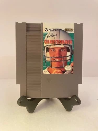 John Elway's Quarterback (NES, 1989) Cleaned Tested Working