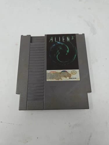 Alien 3 III Nintendo NES Game Only Tested Retro Vintage RARE Ripley Authentic!!!