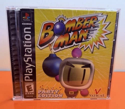 Bomberman Party Edition (Sony PlayStation 1, 2000) CIB - Resurfaced! Sweet!