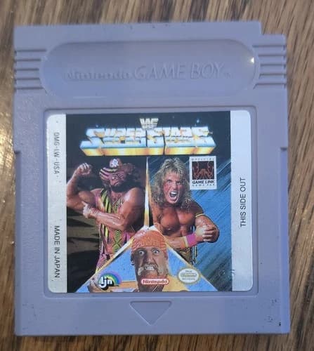 WWF Superstars 2 (Nintendo Game Boy, 1992) Authentic Tested
