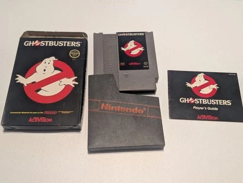 Ghostbusters NES (Nintendo Entertainment System, 1988) CIB Nice Shape See Pics!