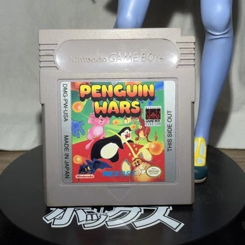 Penguin Wars (Nintendo Game Boy) - Tested and Working