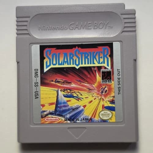 SolarStriker Nintendo Gameboy - Cartridge Only TESTED & WORKING - Authentic