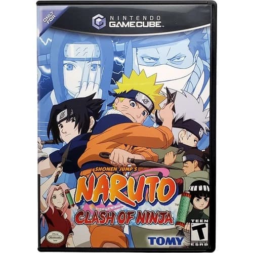 Naruto Clash Of Ninja - Nintendo Gamecube Tested 1Y Guarantee