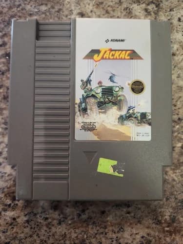 Nintendo Jackal Authentic NES Konami Game Cartridge Only
