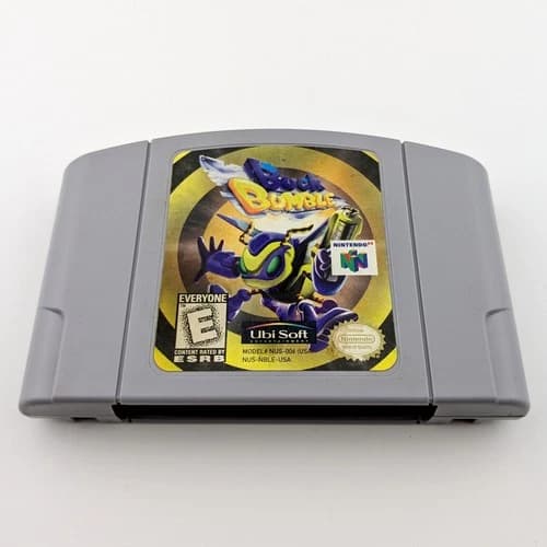 BUCK BUMBLE N64 1998 W/ VIDEO AUTHENTIC OEM TESTED NINTENDO 64