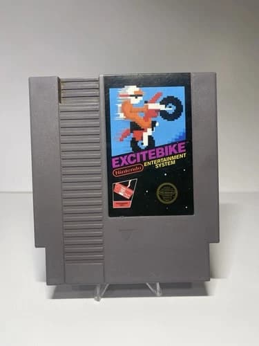 Excitebike (Nintendo Entertainment System Nes, 1985) Authentic Cartridge TESTED
