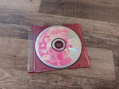 Barbie Explorer Game PS1 (Sony PlayStation 1, 2001) Disc Only ESRB E EVERYONE
