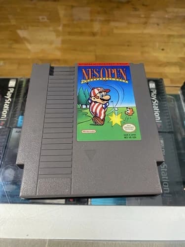 NES Open Tournament Golf (Nintendo NES, 1991) Authentic Game Cartridge